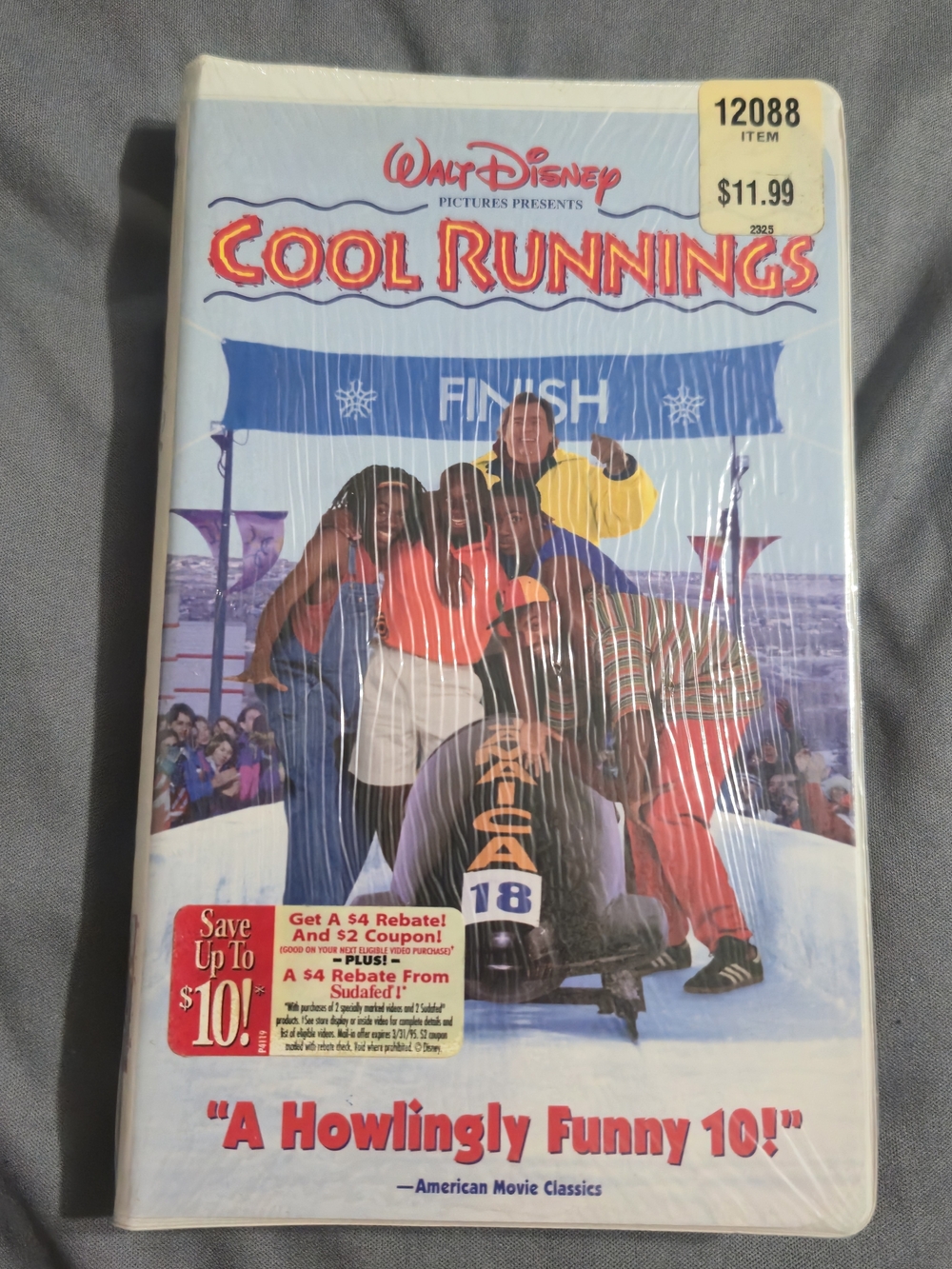 Walt Disney Cool Runnings VHS Brand New Sealed Family Comedy Movie John Candy